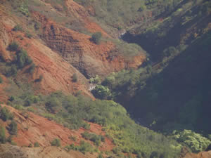 Waimea canyon scenery